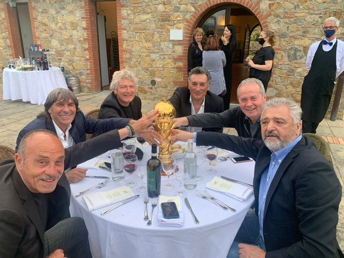 I campioni del Mundial 1982 a Cennina: fratelli per sempre nel nome di Paolo Rossi