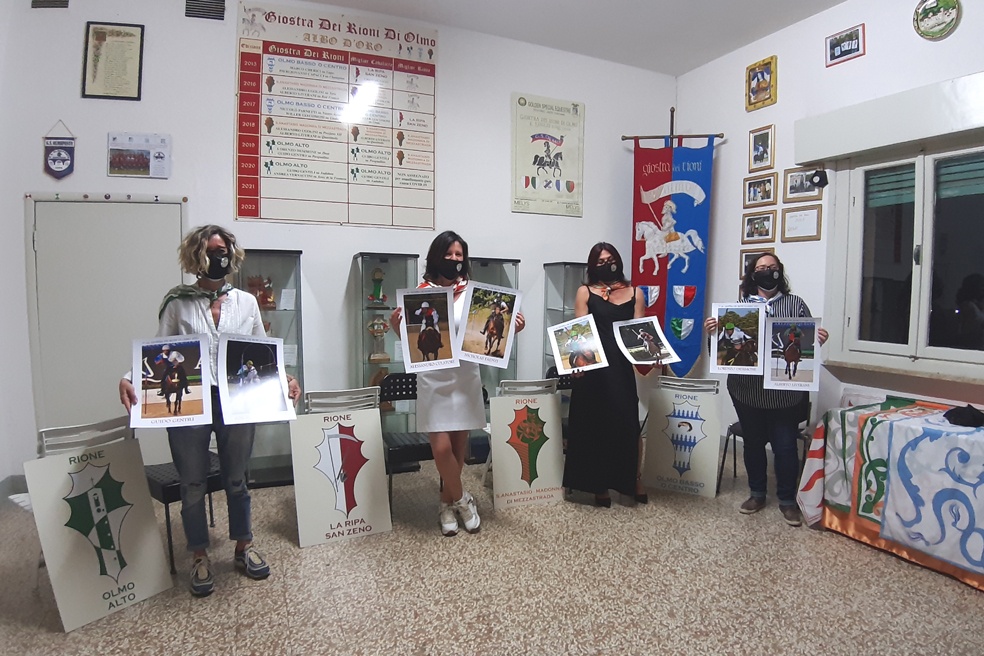 Giostra dei Rioni di Olmo, definiti i nomi dei cavalieri giostranti
