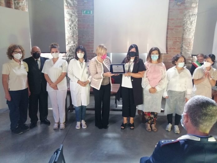 Loro Ciuffenna, cerimonia di ringraziamento per la campagna vaccinale. Presente anche il prefetto di Arezzo