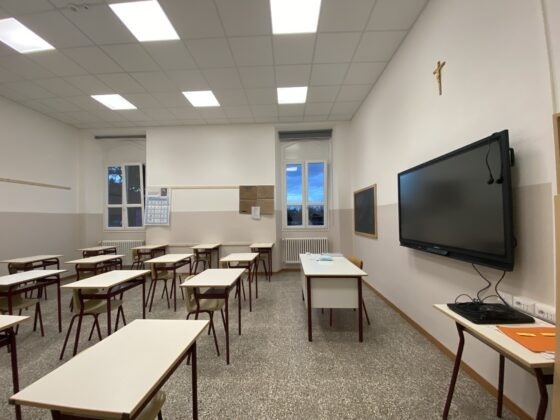 Castelfranco, taglio del nastro al nuovo edificio della scuola media Arnolfo di Cambio