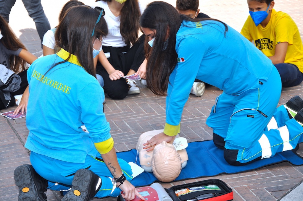 Corso soccorritori livello base, pochi giorni al via