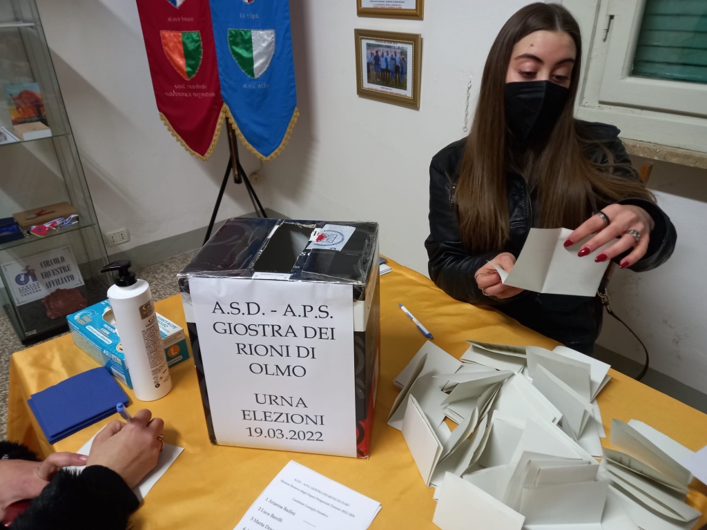 Giostra dei Rioni di Olmo, rinnovati gli organi dirigenziali
