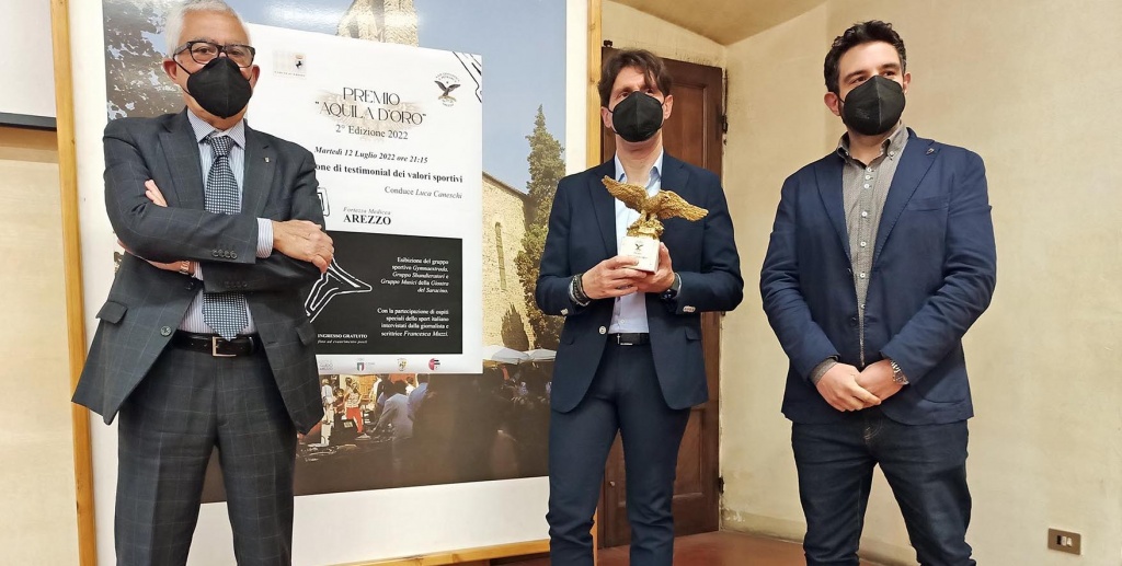 Presentata la seconda edizione dell’Aquila d’Oro, il premio ai valori dello sport Ar24Tv