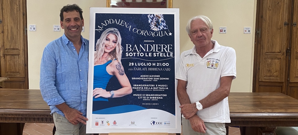 Spettacolo e tradizione a Bibbiena con “Bandiere sotto le stelle” Ar24Tv