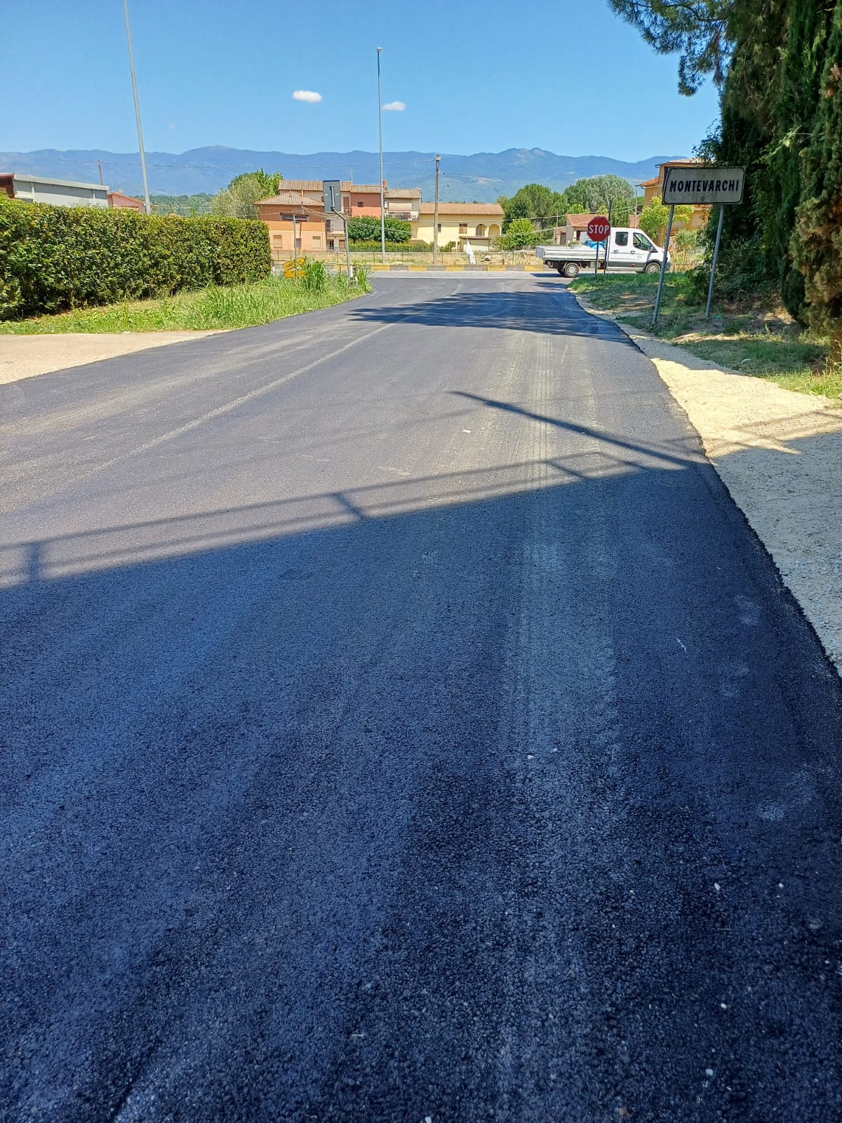 Montevarchi, è tempo di asfaltature