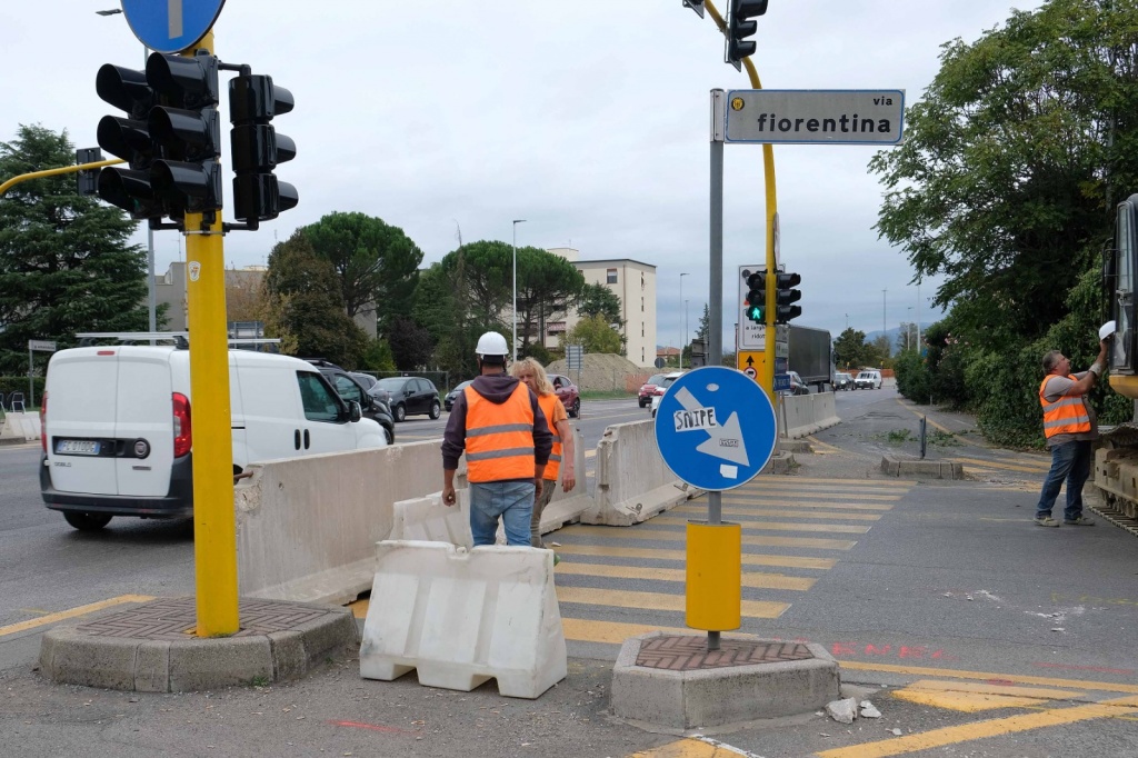 Rigutino, via Benedetto Croce, via Fiorentina: lavori e modifiche alla viabilità